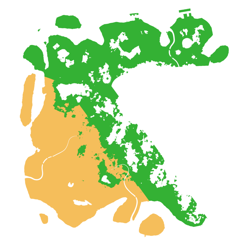 Biome Rust Map: Procedural Map, Size: 4250, Seed: 244925450