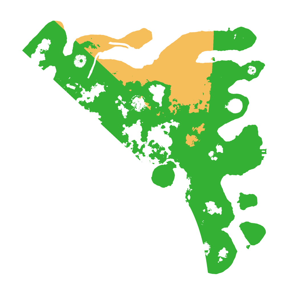 Biome Rust Map: Procedural Map, Size: 3500, Seed: 259731970