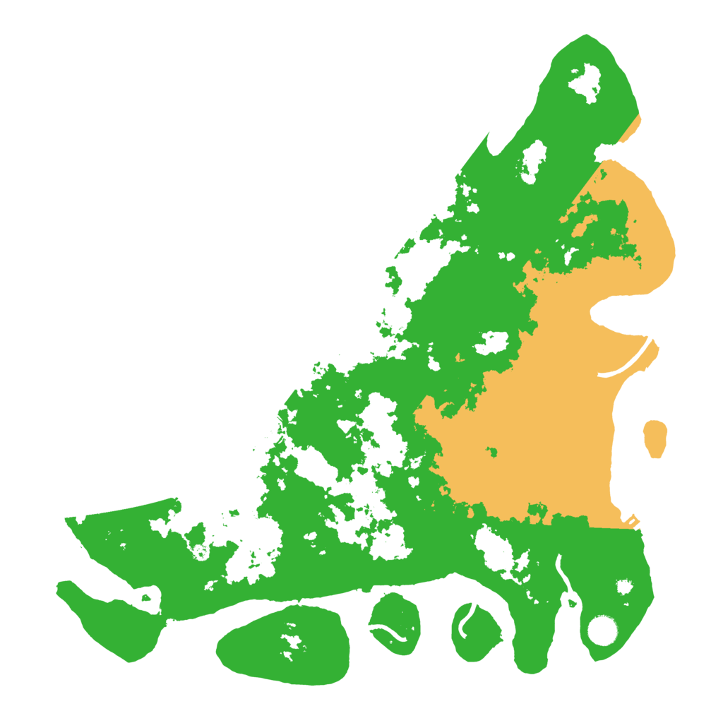 Biome Rust Map: Procedural Map, Size: 4250, Seed: 1997520429