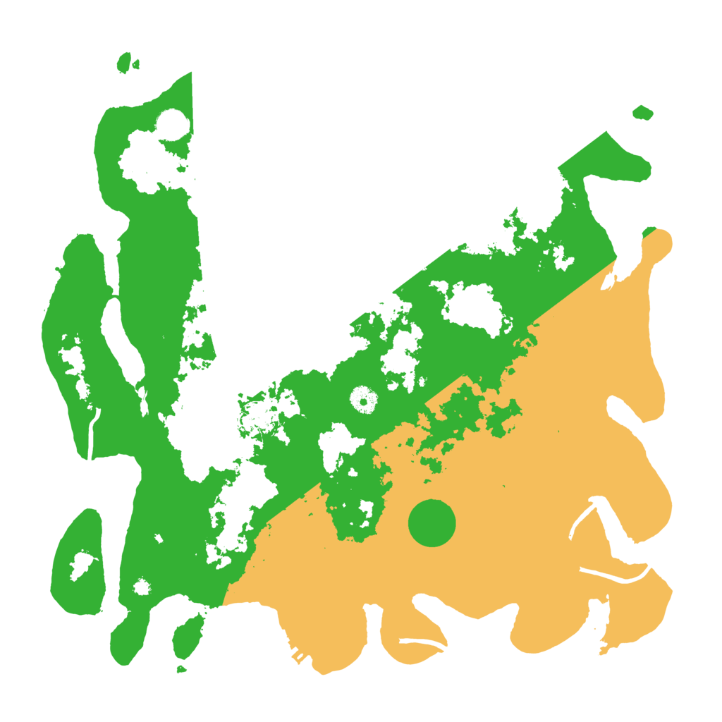 Biome Rust Map: Procedural Map, Size: 4001, Seed: 345242