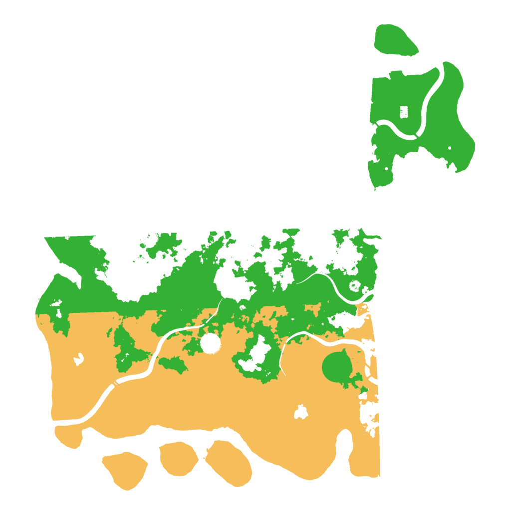 Biome Rust Map: Procedural Map, Size: 4500, Seed: 19840115