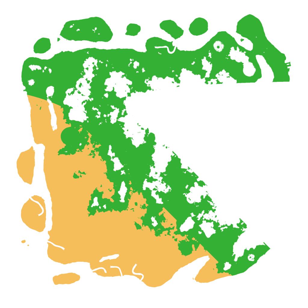 Biome Rust Map: Procedural Map, Size: 4500, Seed: 356763211