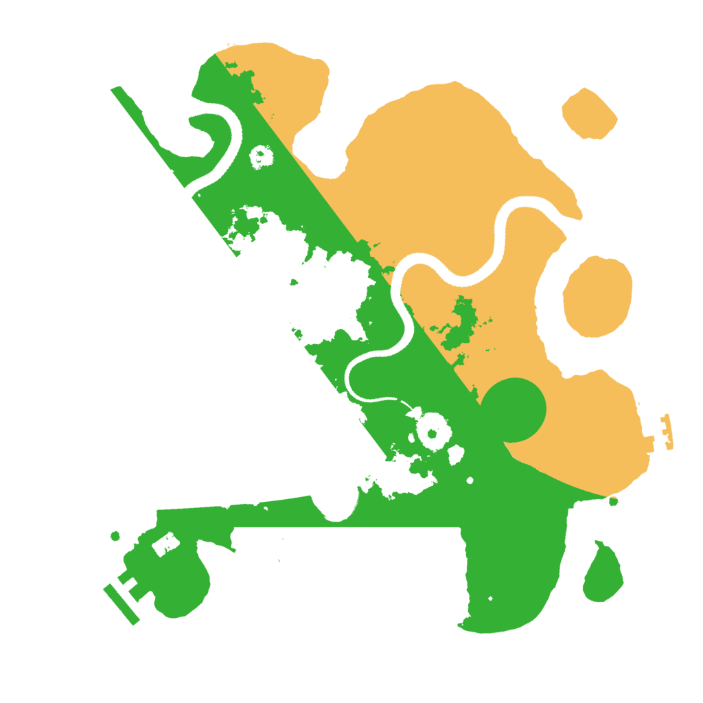 Biome Rust Map: Procedural Map, Size: 3000, Seed: 507