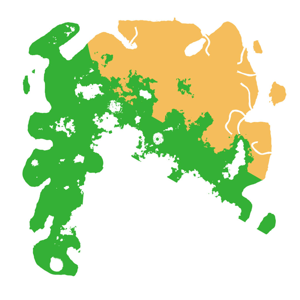 Biome Rust Map: Procedural Map, Size: 4000, Seed: 148142
