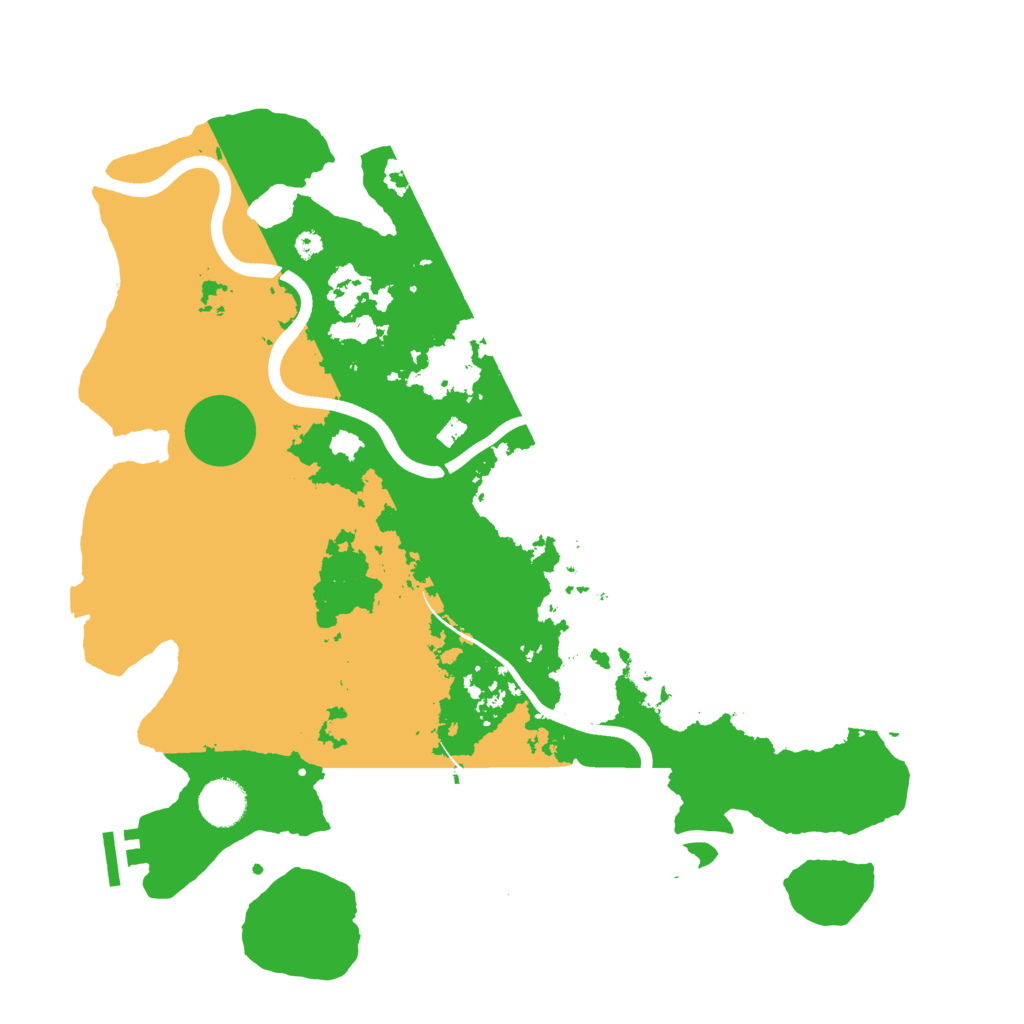 Biome Rust Map: Procedural Map, Size: 3800, Seed: 801124
