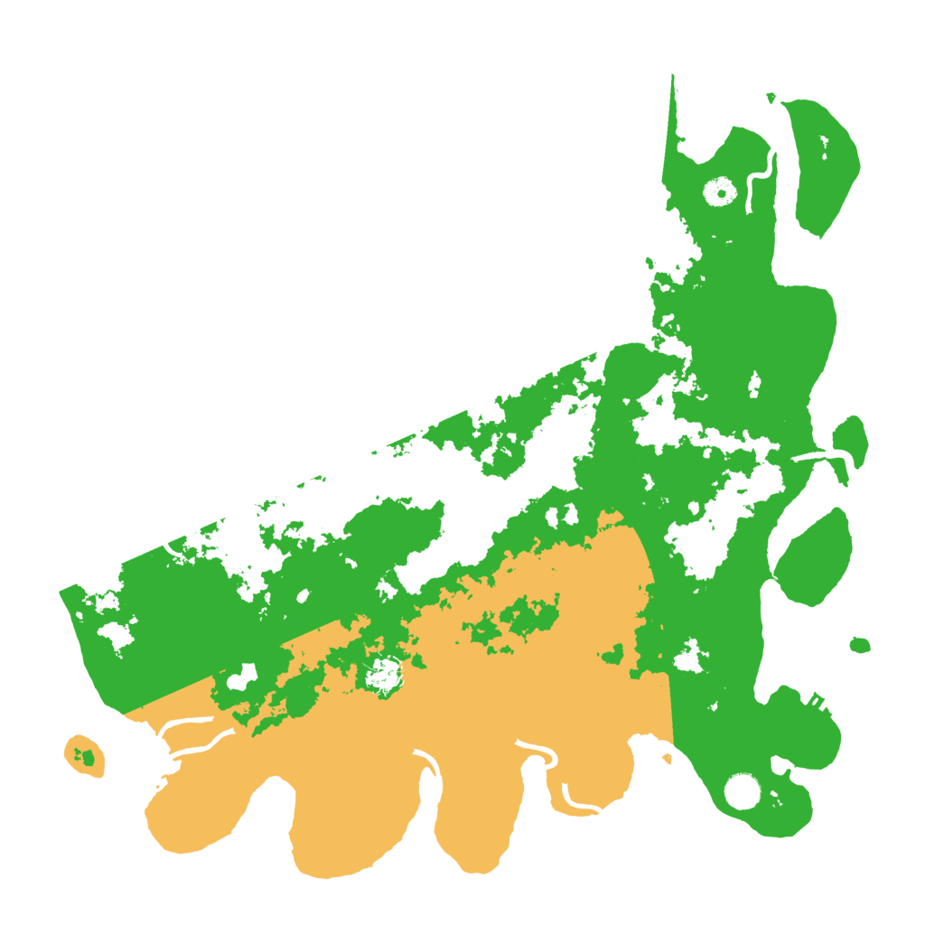 Biome Rust Map: Procedural Map, Size: 4500, Seed: 292229369
