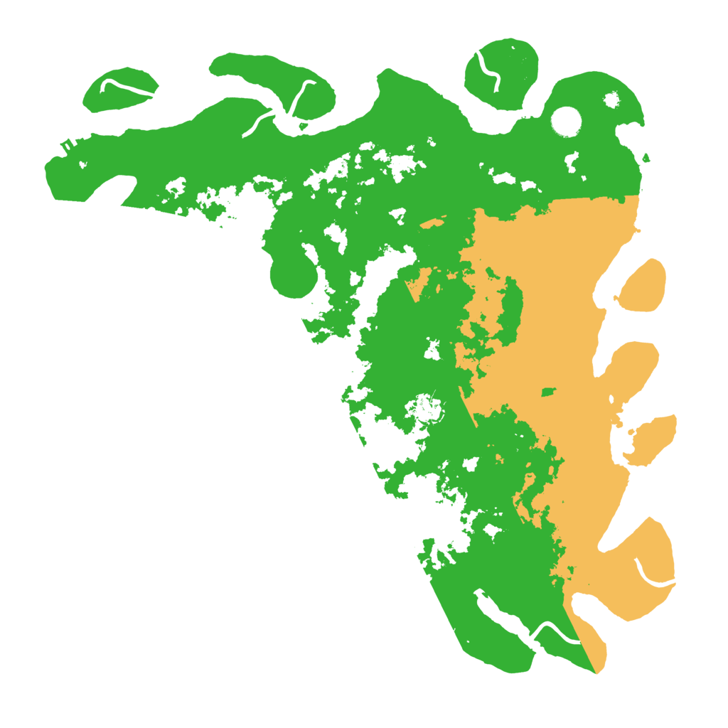 Biome Rust Map: Procedural Map, Size: 4250, Seed: 536337349