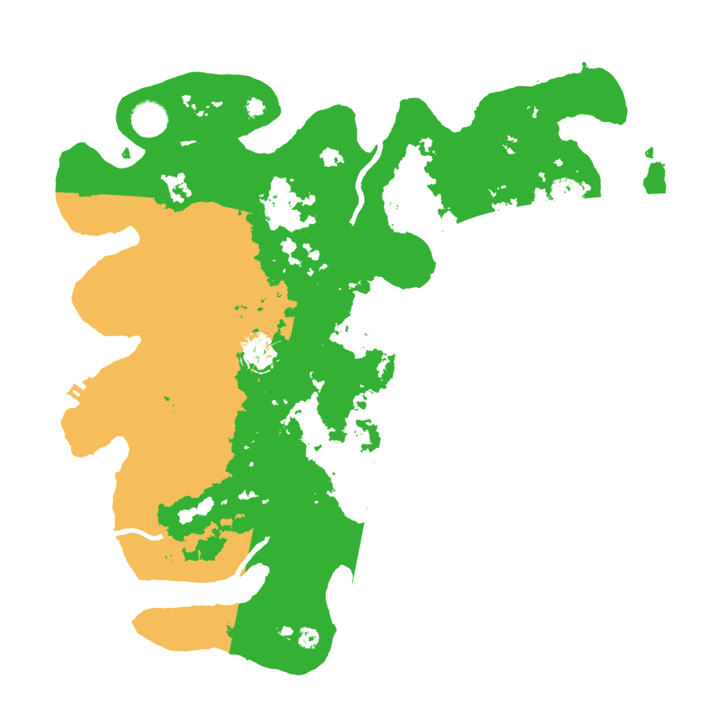 Biome Rust Map: Procedural Map, Size: 3500, Seed: 1518498447