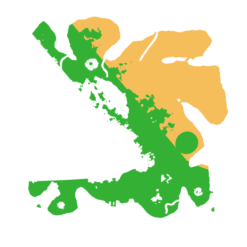 Biome Rust Map: Procedural Map, Size: 3000, Seed: 24328