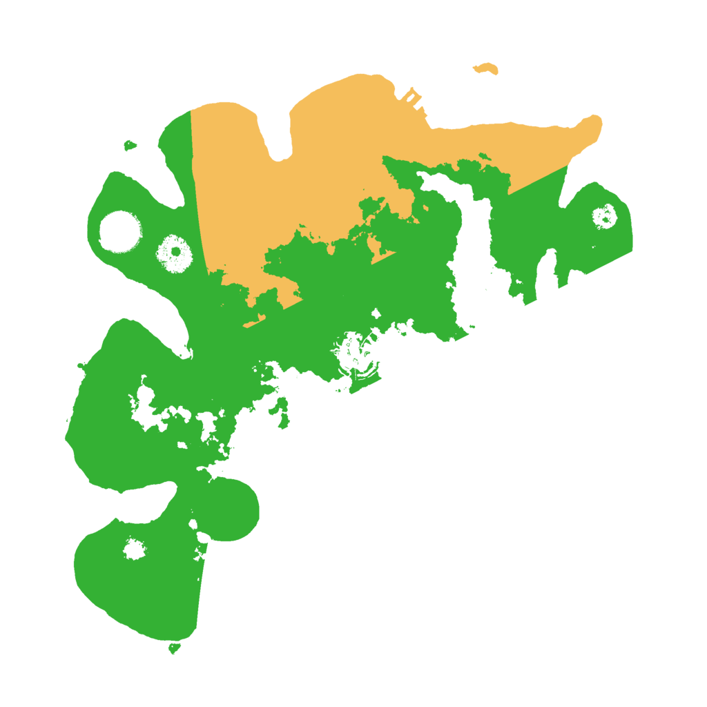 Biome Rust Map: Procedural Map, Size: 3000, Seed: 499326485