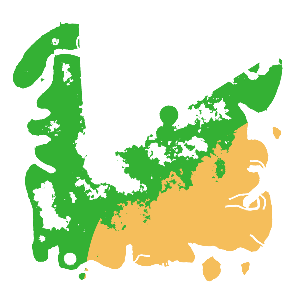 Biome Rust Map: Procedural Map, Size: 4250, Seed: 1283187703