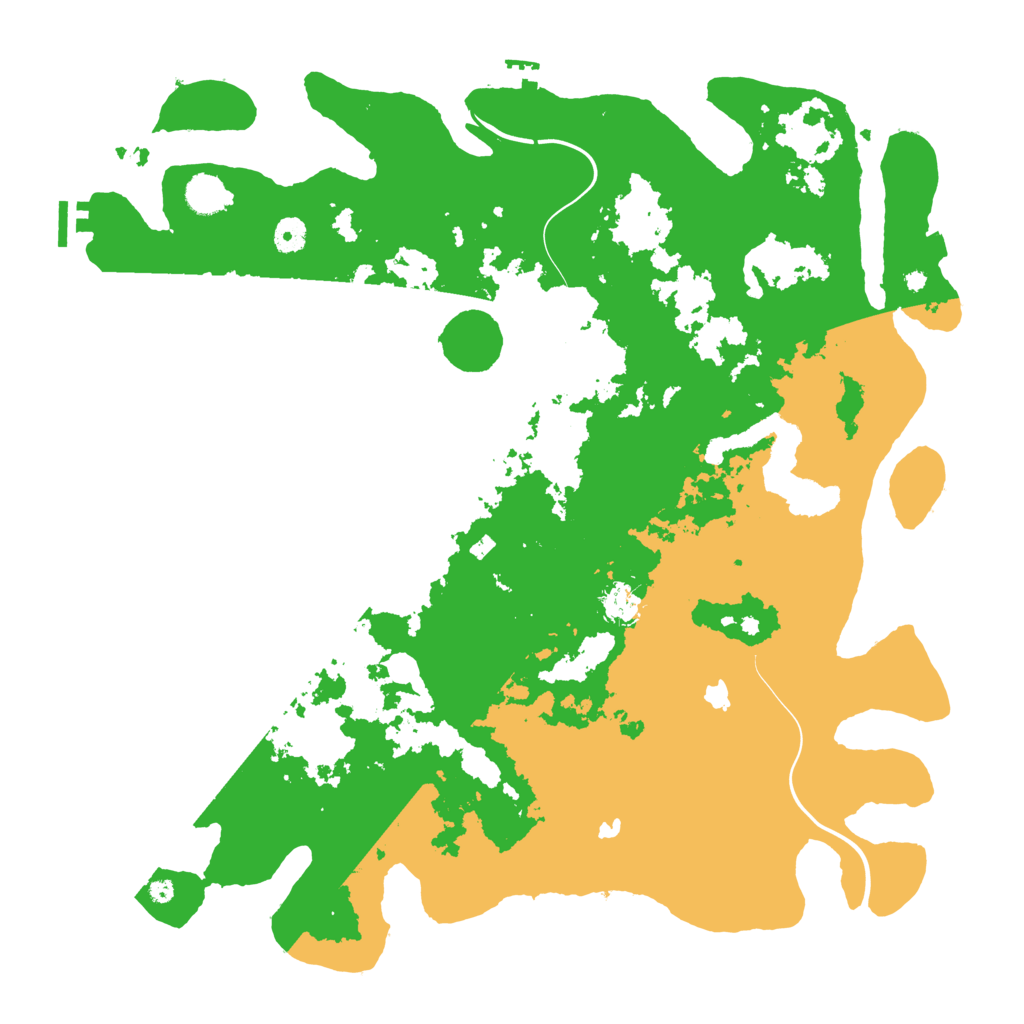 Biome Rust Map: Procedural Map, Size: 4500, Seed: 648795173