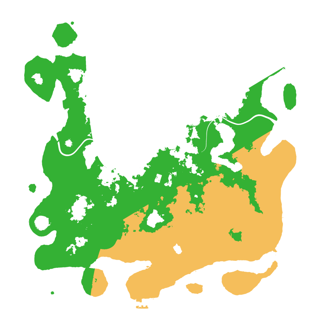 Biome Rust Map: Procedural Map, Size: 4000, Seed: 37238548