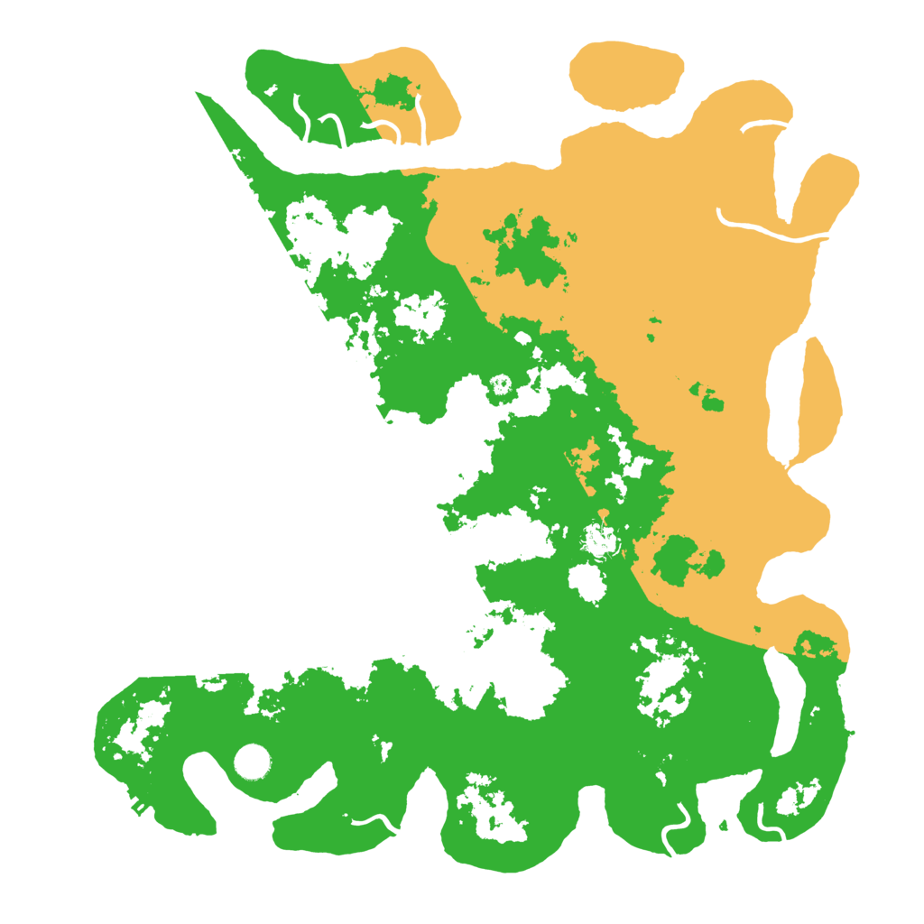 Biome Rust Map: Procedural Map, Size: 4500, Seed: 429049466