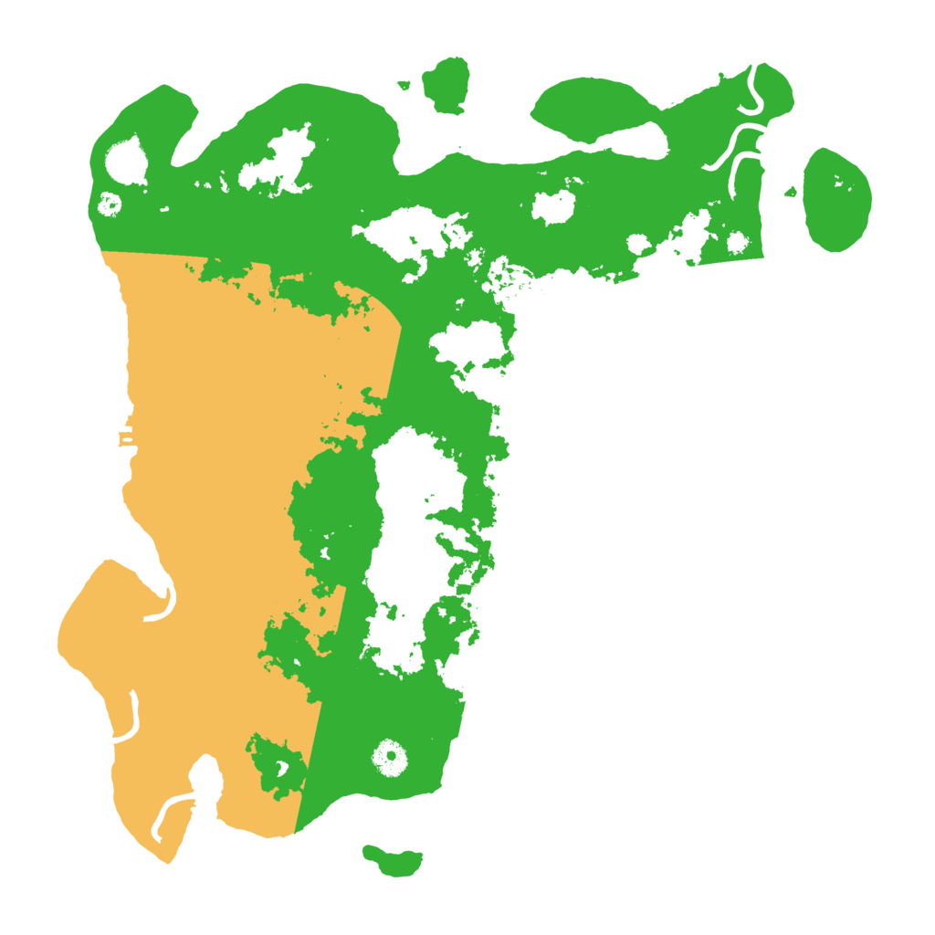 Biome Rust Map: Procedural Map, Size: 4000, Seed: 38983156