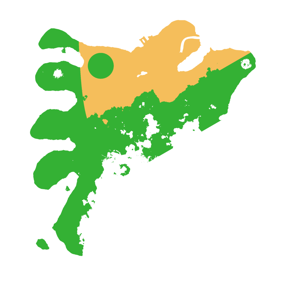 Biome Rust Map: Procedural Map, Size: 3000, Seed: 690016999