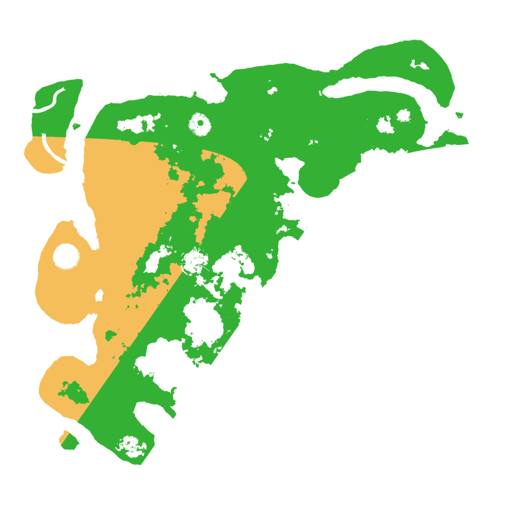 Biome Rust Map: Procedural Map, Size: 3500, Seed: 363754