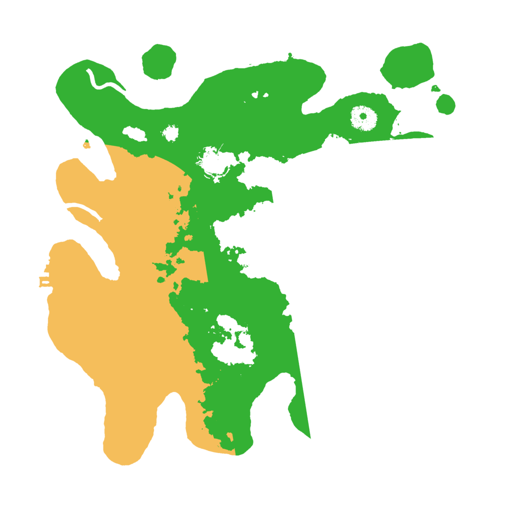 Biome Rust Map: Procedural Map, Size: 3000, Seed: 15588