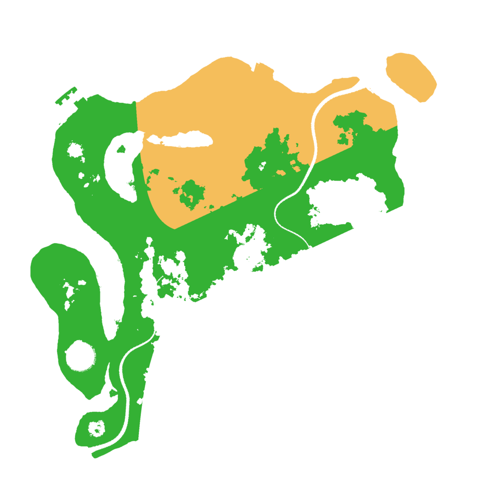 Biome Rust Map: Procedural Map, Size: 3000, Seed: 2018137399