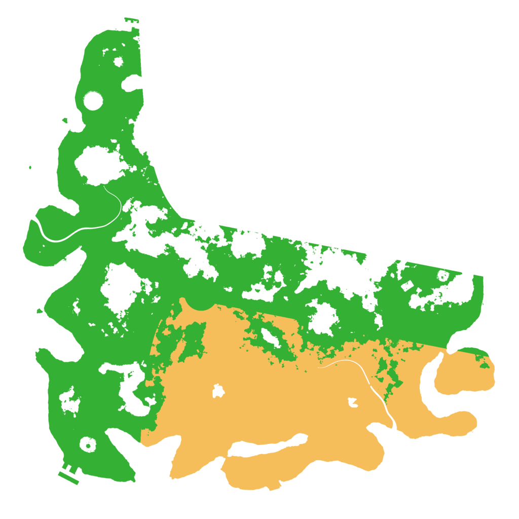 Biome Rust Map: Procedural Map, Size: 4800, Seed: 1110853151