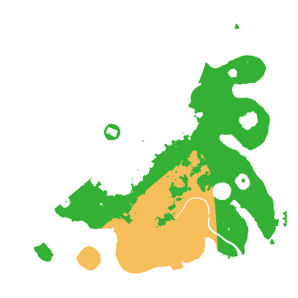 Biome Rust Map: Procedural Map, Size: 3000, Seed: 1822949394