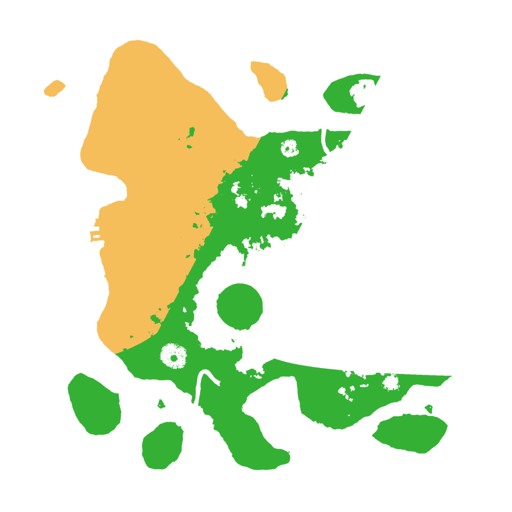 Biome Rust Map: Procedural Map, Size: 3000, Seed: 1436153817