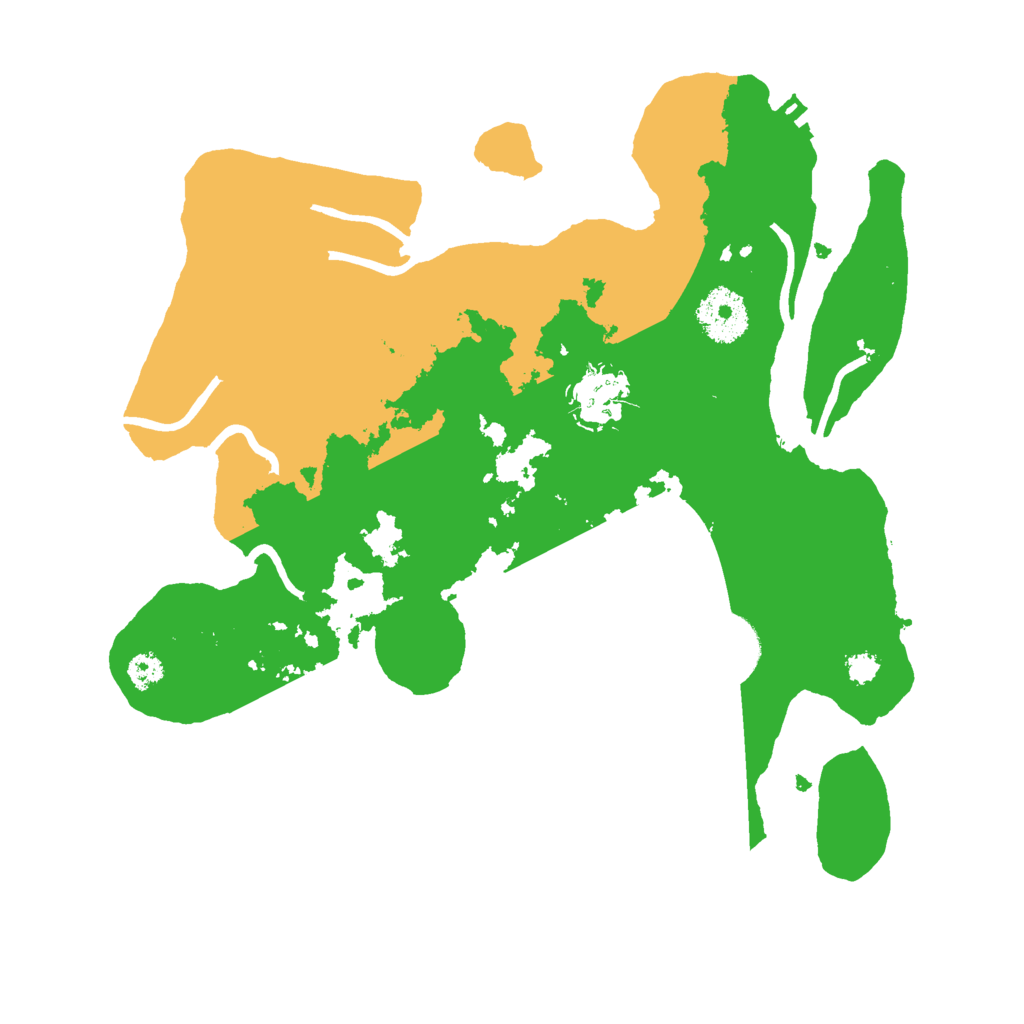 Biome Rust Map: Procedural Map, Size: 3000, Seed: 20905