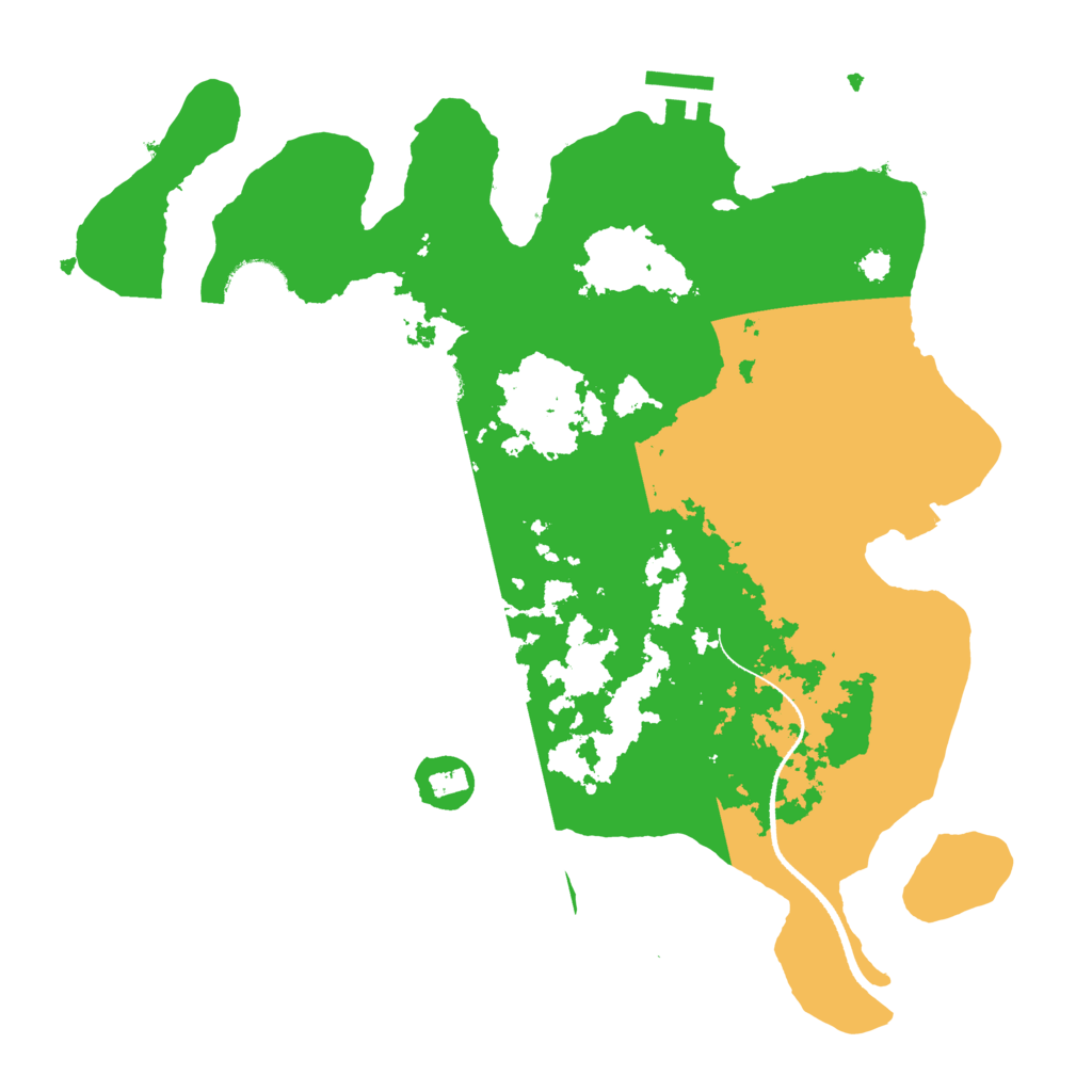 Biome Rust Map: Procedural Map, Size: 3250, Seed: 1531008812