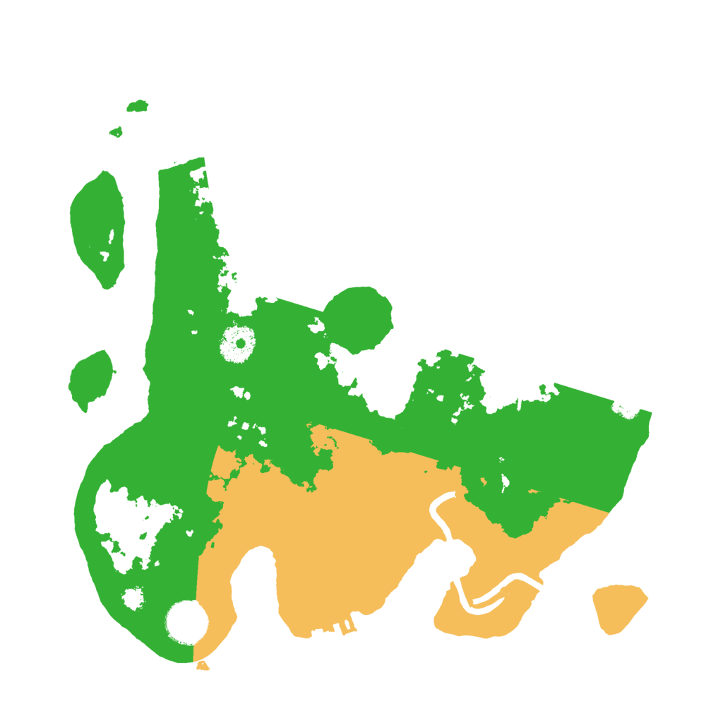 Biome Rust Map: Procedural Map, Size: 3000, Seed: 4824