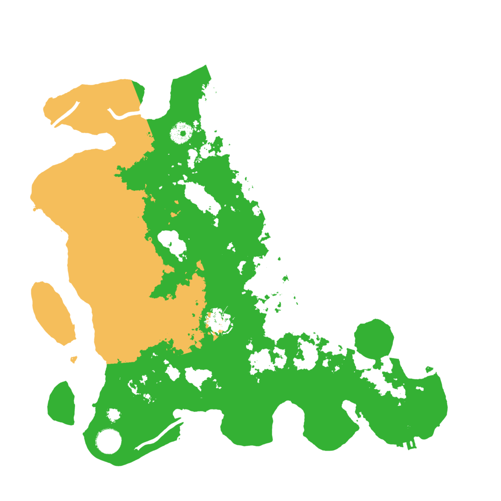 Biome Rust Map: Procedural Map, Size: 3500, Seed: 1965414376