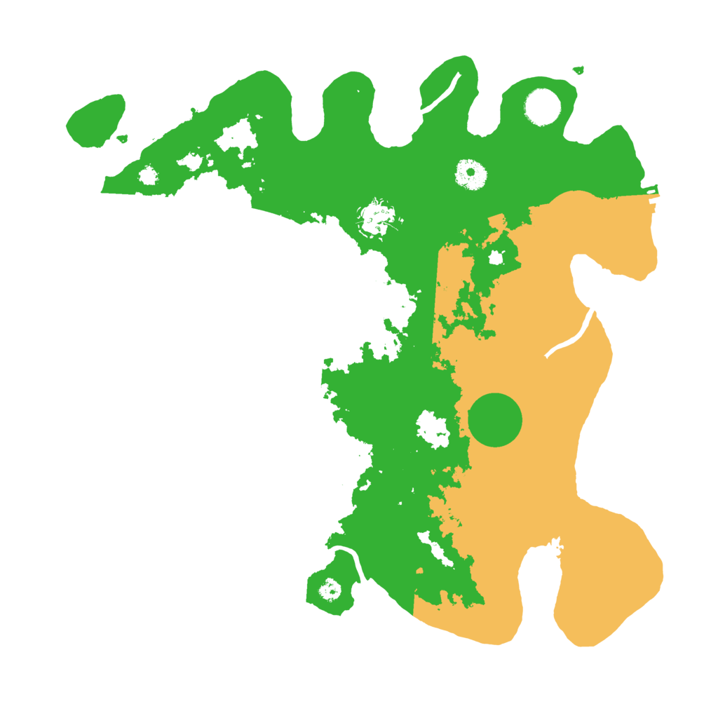 Biome Rust Map: Procedural Map, Size: 3500, Seed: 2128296478