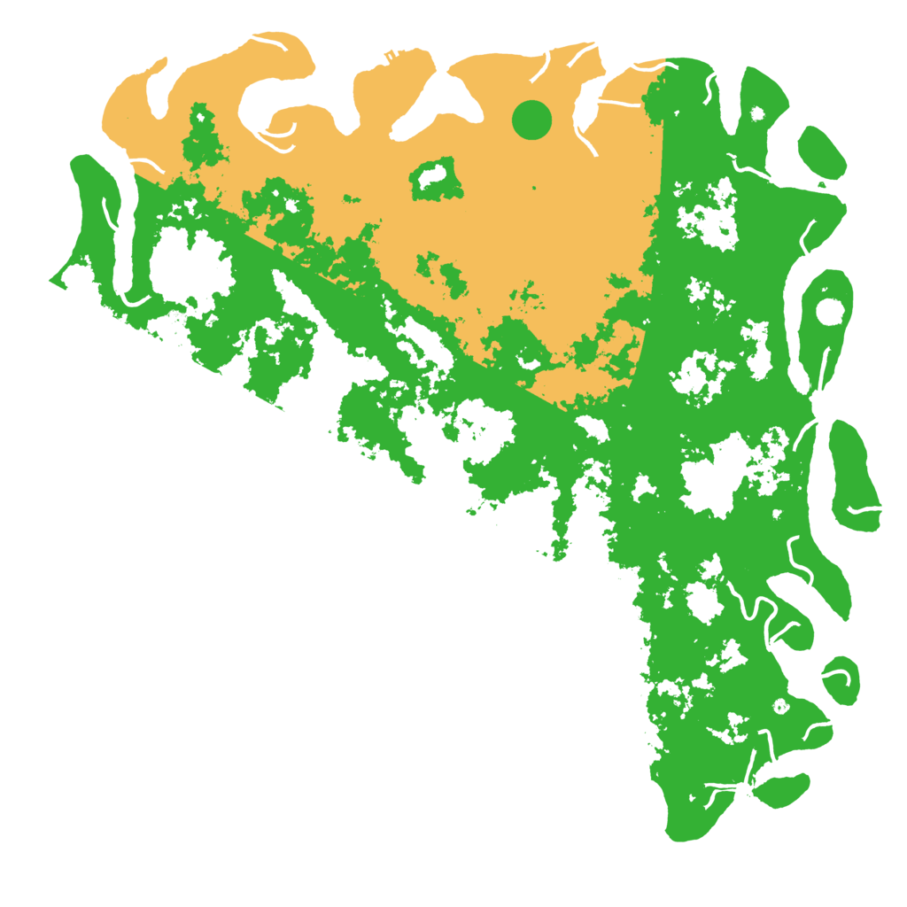 Biome Rust Map: Procedural Map, Size: 6000, Seed: 59913956