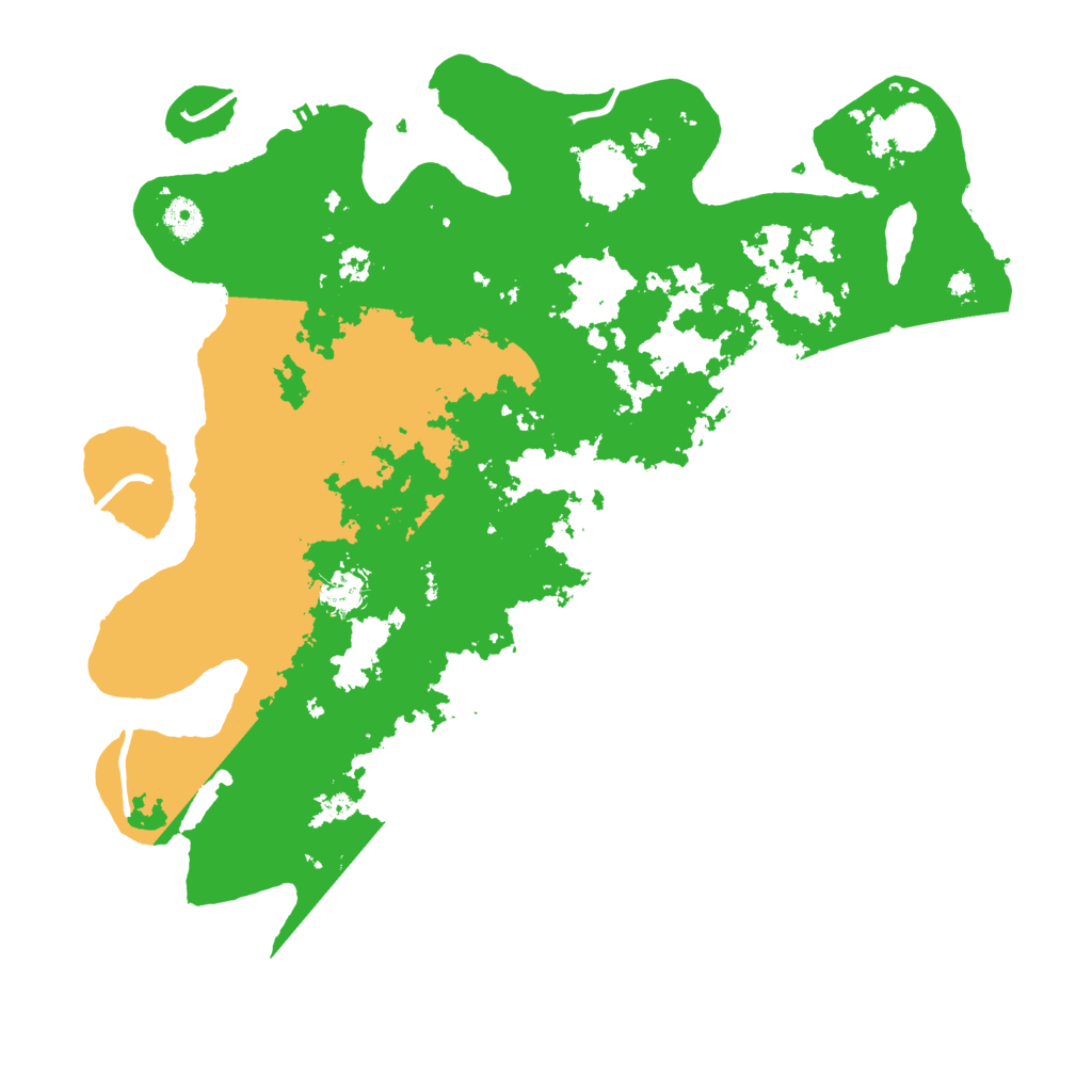 Biome Rust Map: Procedural Map, Size: 4222, Seed: 35948