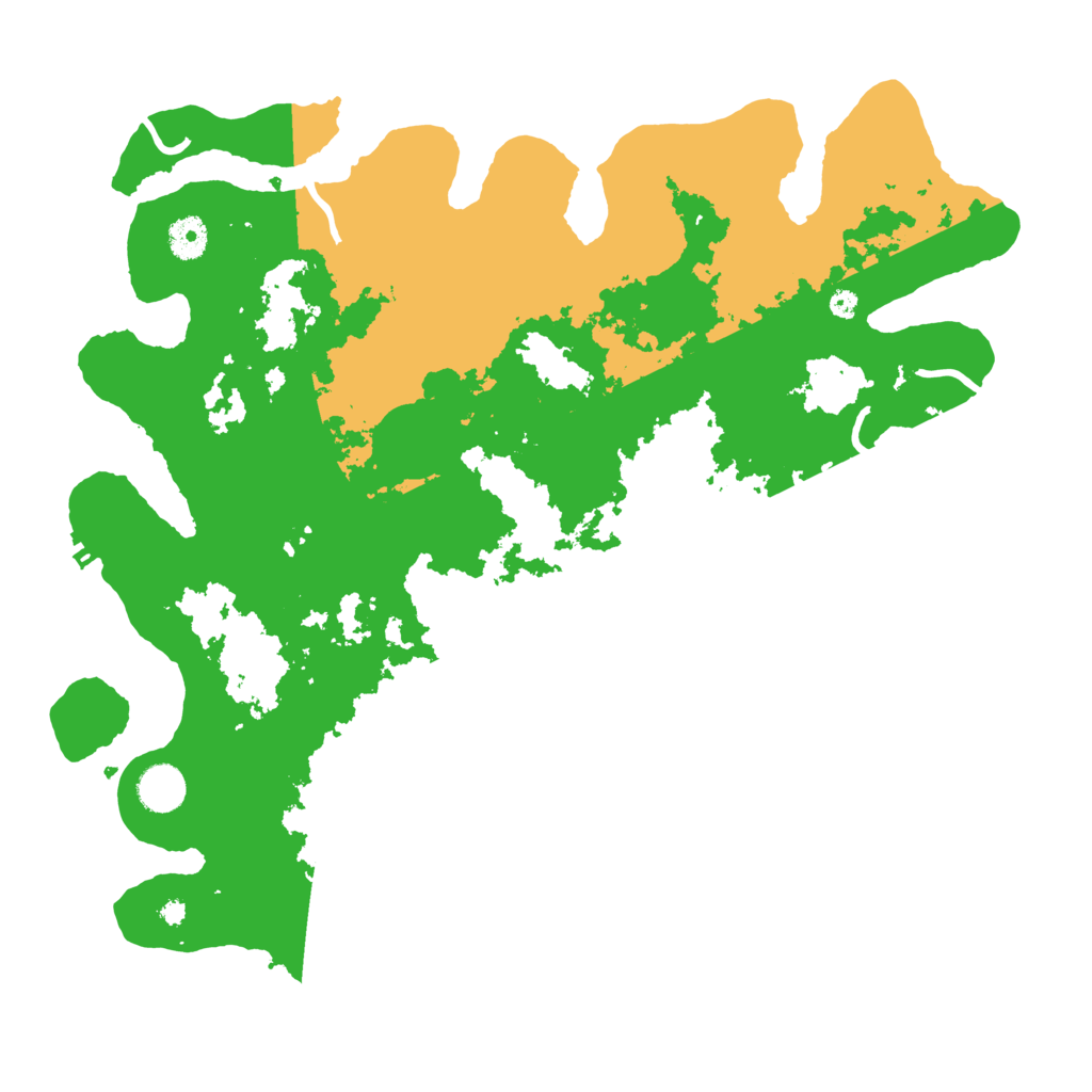 Biome Rust Map: Procedural Map, Size: 4000, Seed: 5739