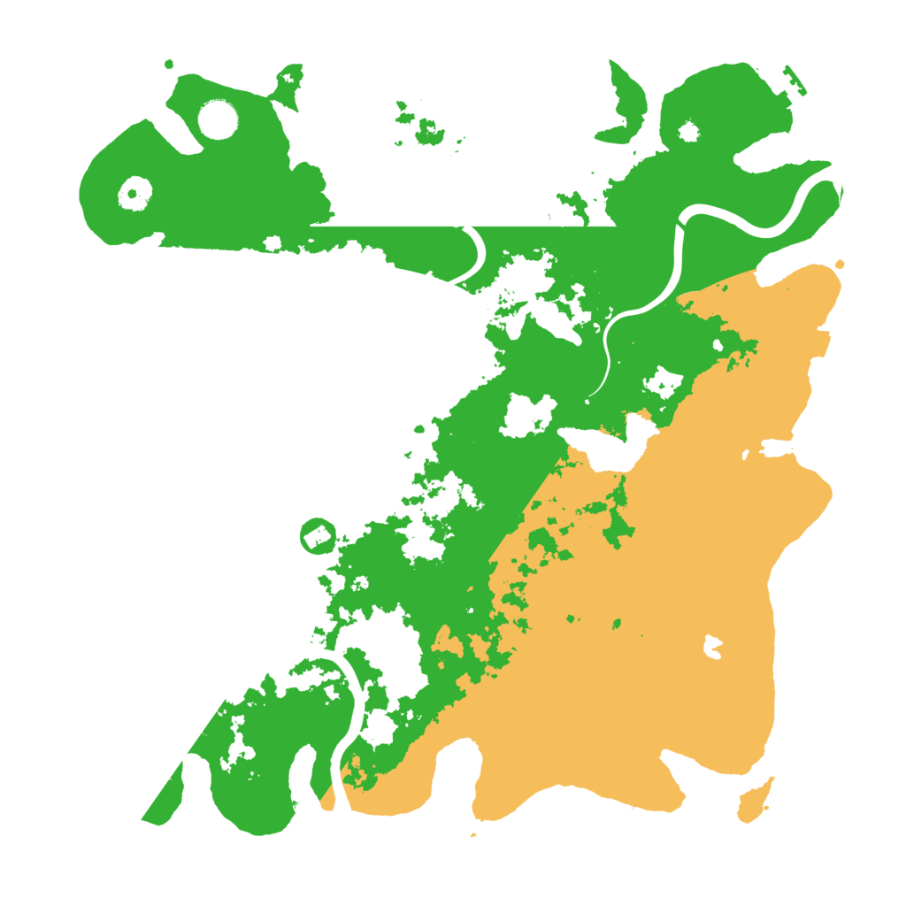 Biome Rust Map: Procedural Map, Size: 4000, Seed: 964289375
