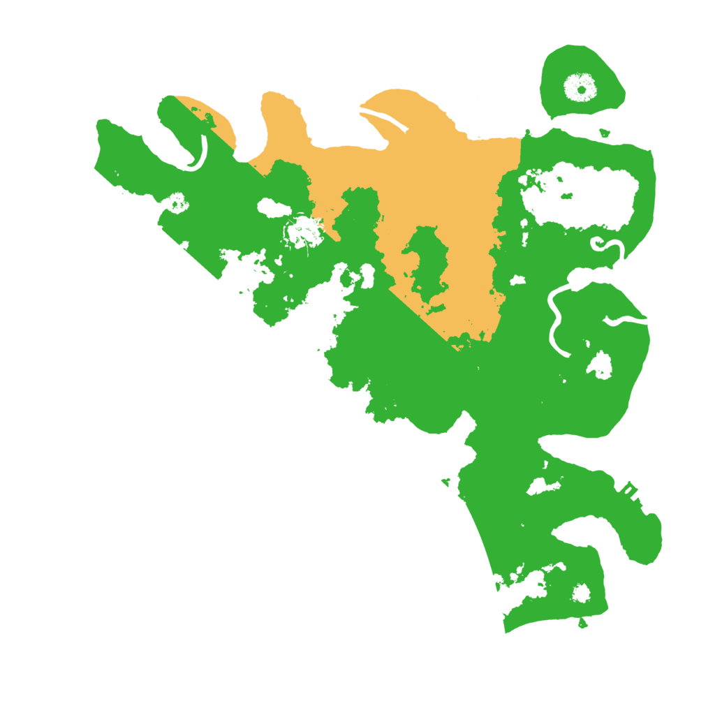 Biome Rust Map: Procedural Map, Size: 3500, Seed: 42315713