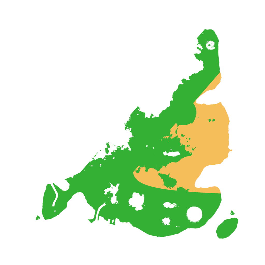 Biome Rust Map: Procedural Map, Size: 3000, Seed: 866559578
