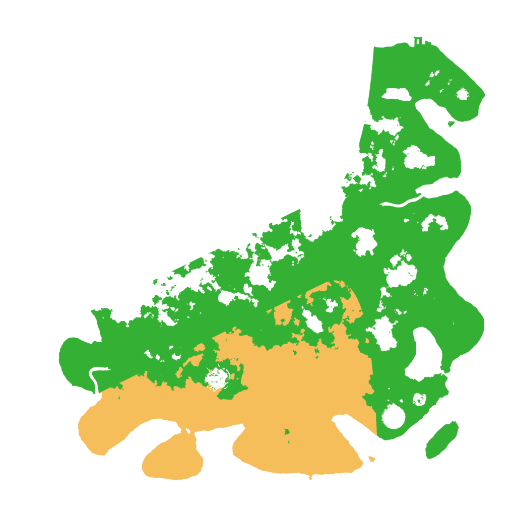 Biome Rust Map: Procedural Map, Size: 4000, Seed: 1229522123