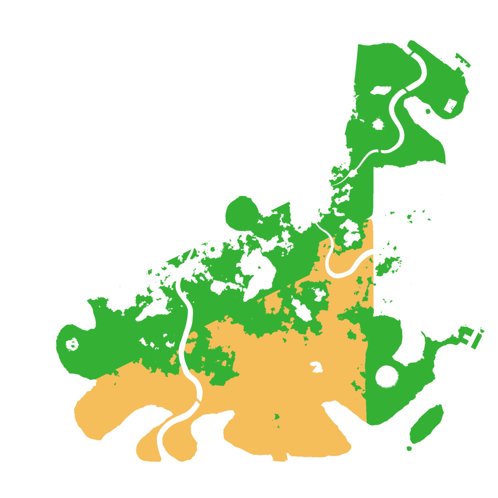 Biome Rust Map: Procedural Map, Size: 4000, Seed: 1229522123