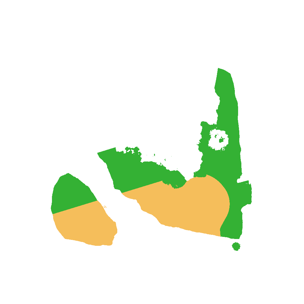Biome Rust Map: Procedural Map, Size: 1500, Seed: 5834902