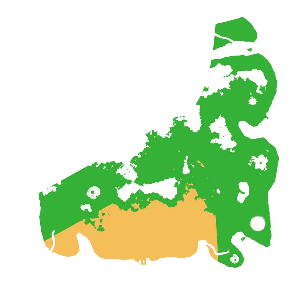 Biome Rust Map: Procedural Map, Size: 3500, Seed: 1412291894