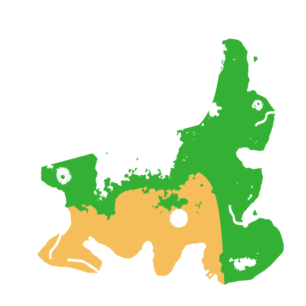 Biome Rust Map: Procedural Map, Size: 3000, Seed: 1895013126