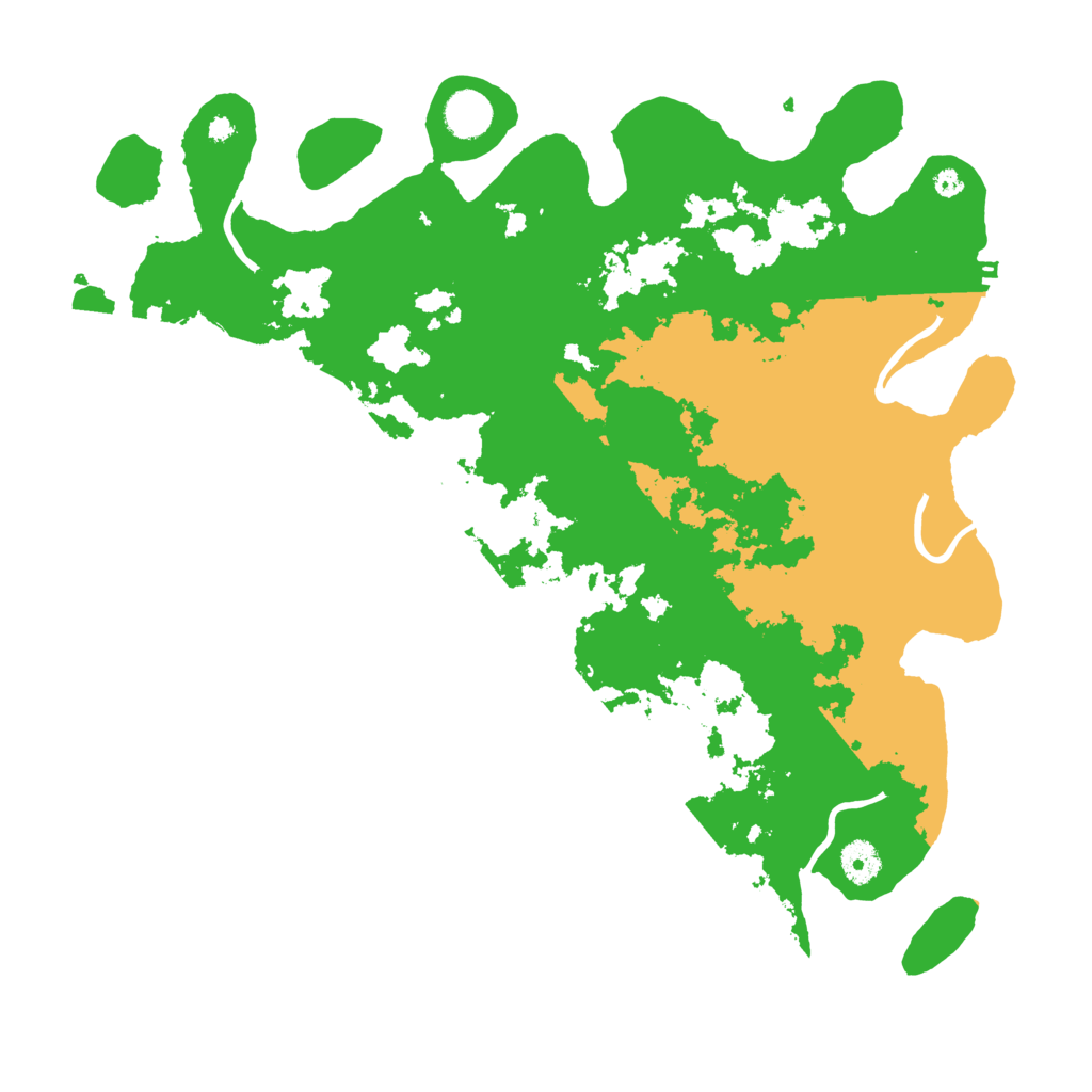 Biome Rust Map: Procedural Map, Size: 4000, Seed: 22730