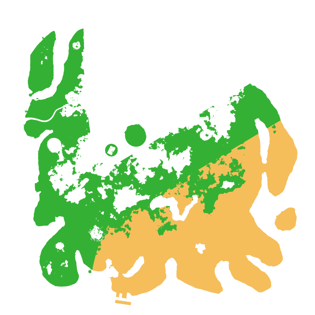 Biome Rust Map: Procedural Map, Size: 4000, Seed: 11049967