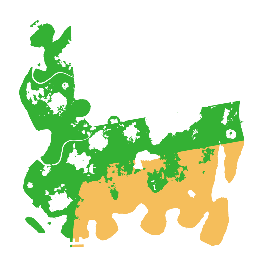 Biome Rust Map: Procedural Map, Size: 4000, Seed: 758387919