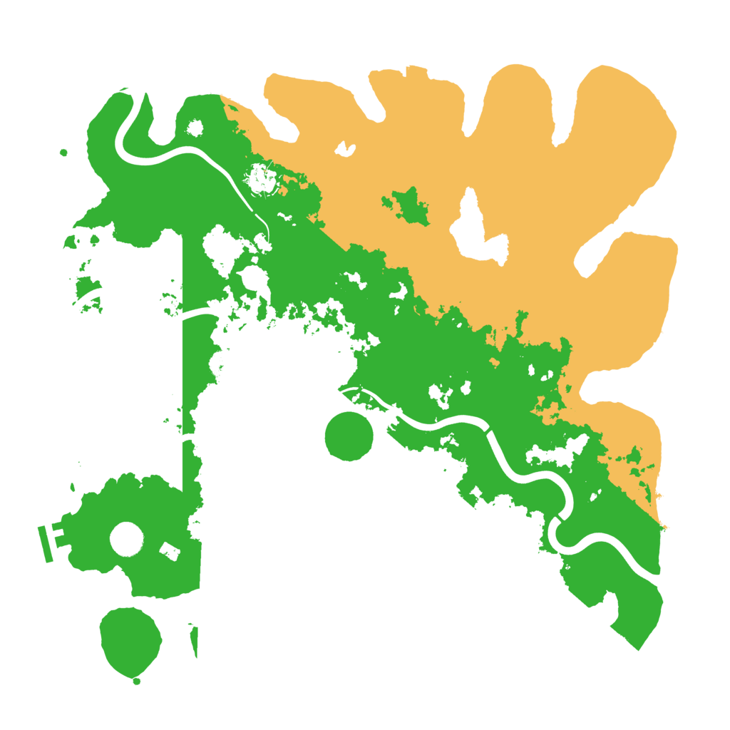 Biome Rust Map: Procedural Map, Size: 4000, Seed: 56863483