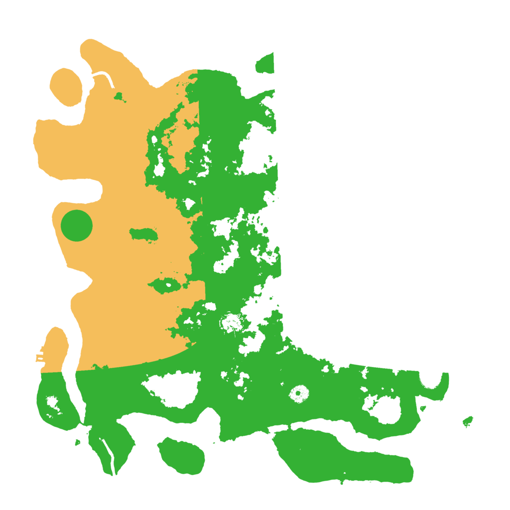 Biome Rust Map: Procedural Map, Size: 4250, Seed: 1858627391