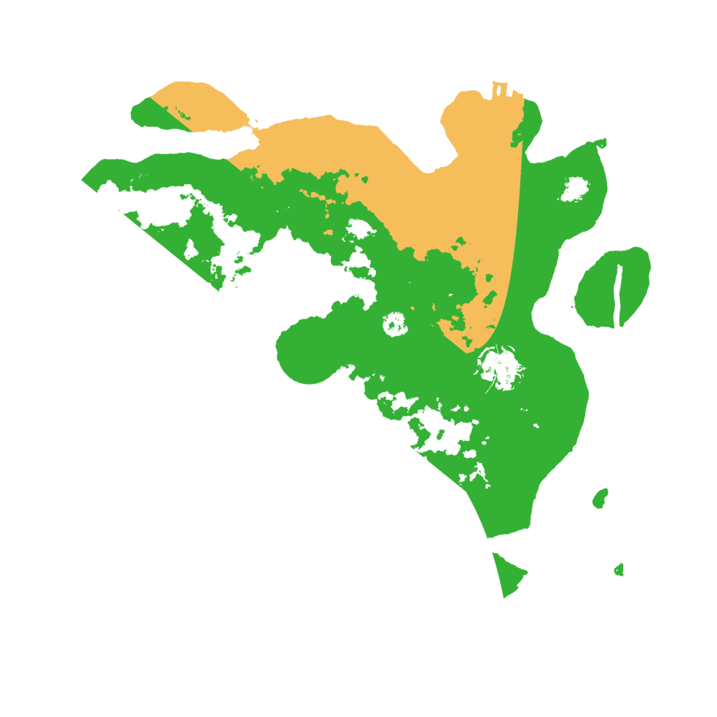 Biome Rust Map: Procedural Map, Size: 3000, Seed: 1166158871