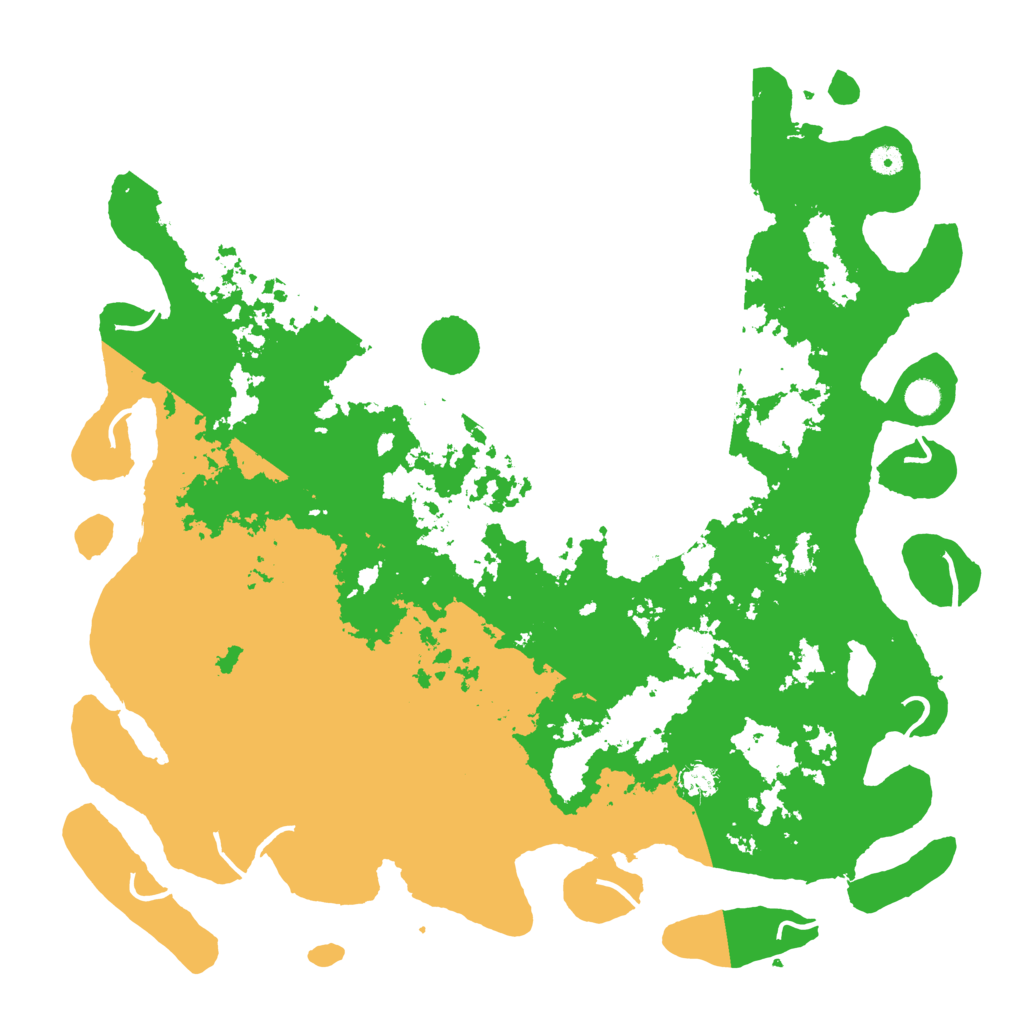 Biome Rust Map: Procedural Map, Size: 5000, Seed: 19041759