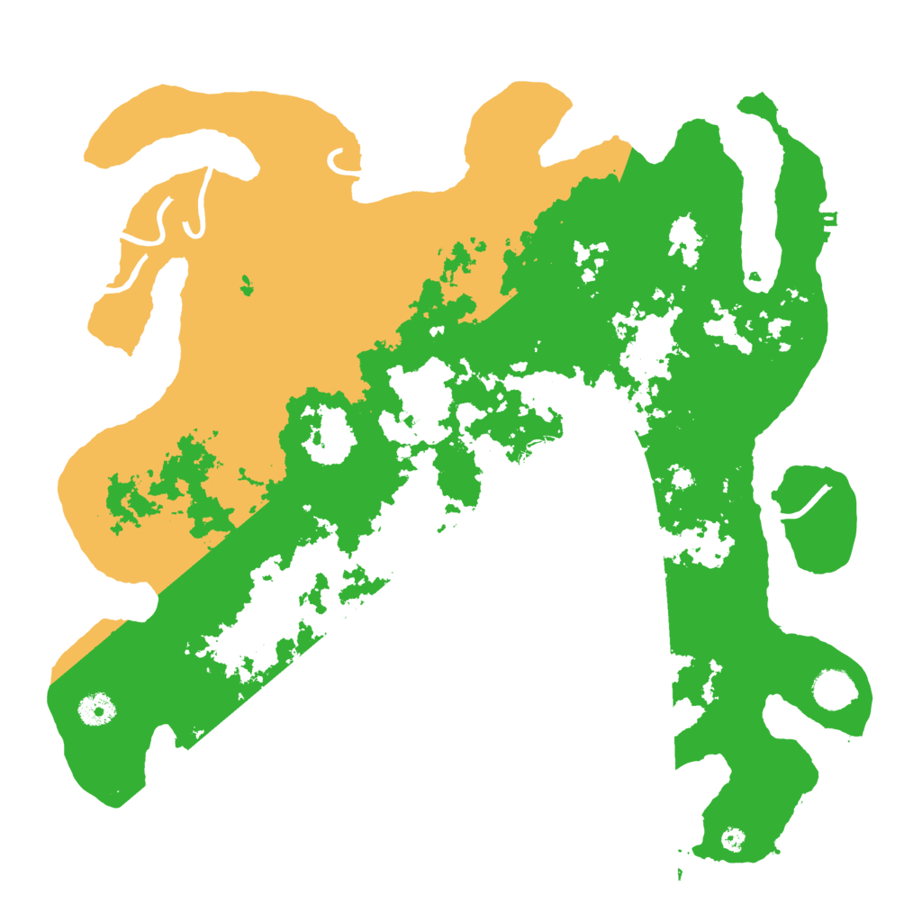 Biome Rust Map: Procedural Map, Size: 4000, Seed: 16603781
